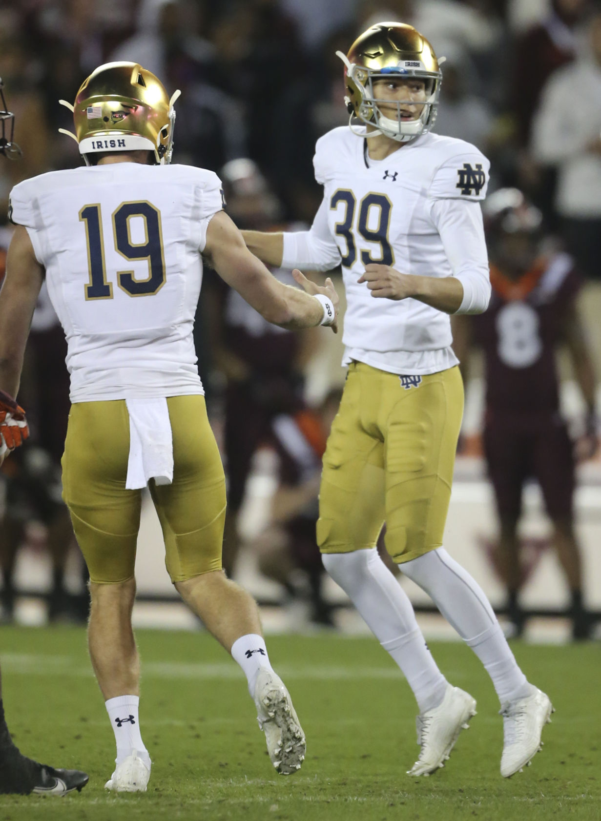Notre Dame at Virginia Tech football